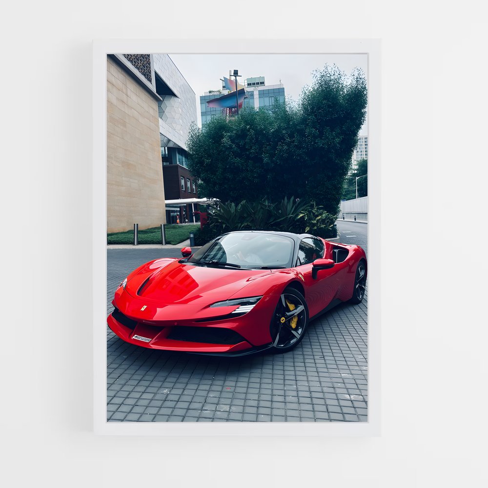 Poster stradale Émotion – affiche Ferrari (vue 3)